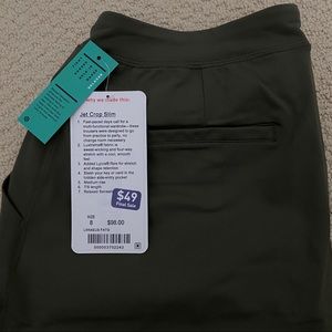 Lululemon Jet Crop Slim